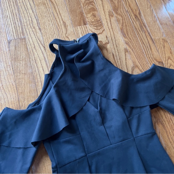 NEW Free People Cold Shoulder Mini Dress - Picture 5 of 8